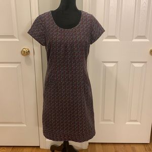 NWOT Boden Montmartre Geometric Corduroy Dress- Size 6